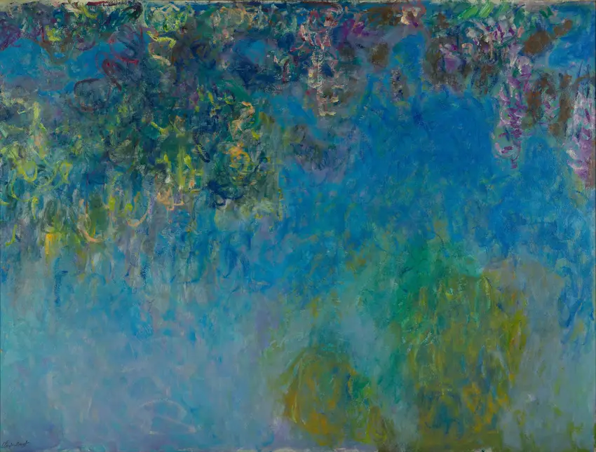 Wisteria (circa 1925) by Claude Monet